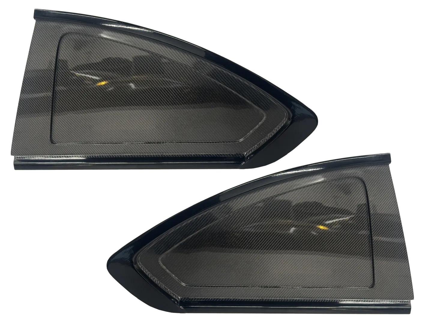 Set of rear side windows frames - Image 1